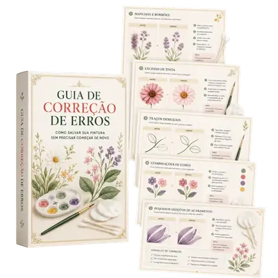 Mockup do bônus GUIA DE CORREÇÃO DE ERROS